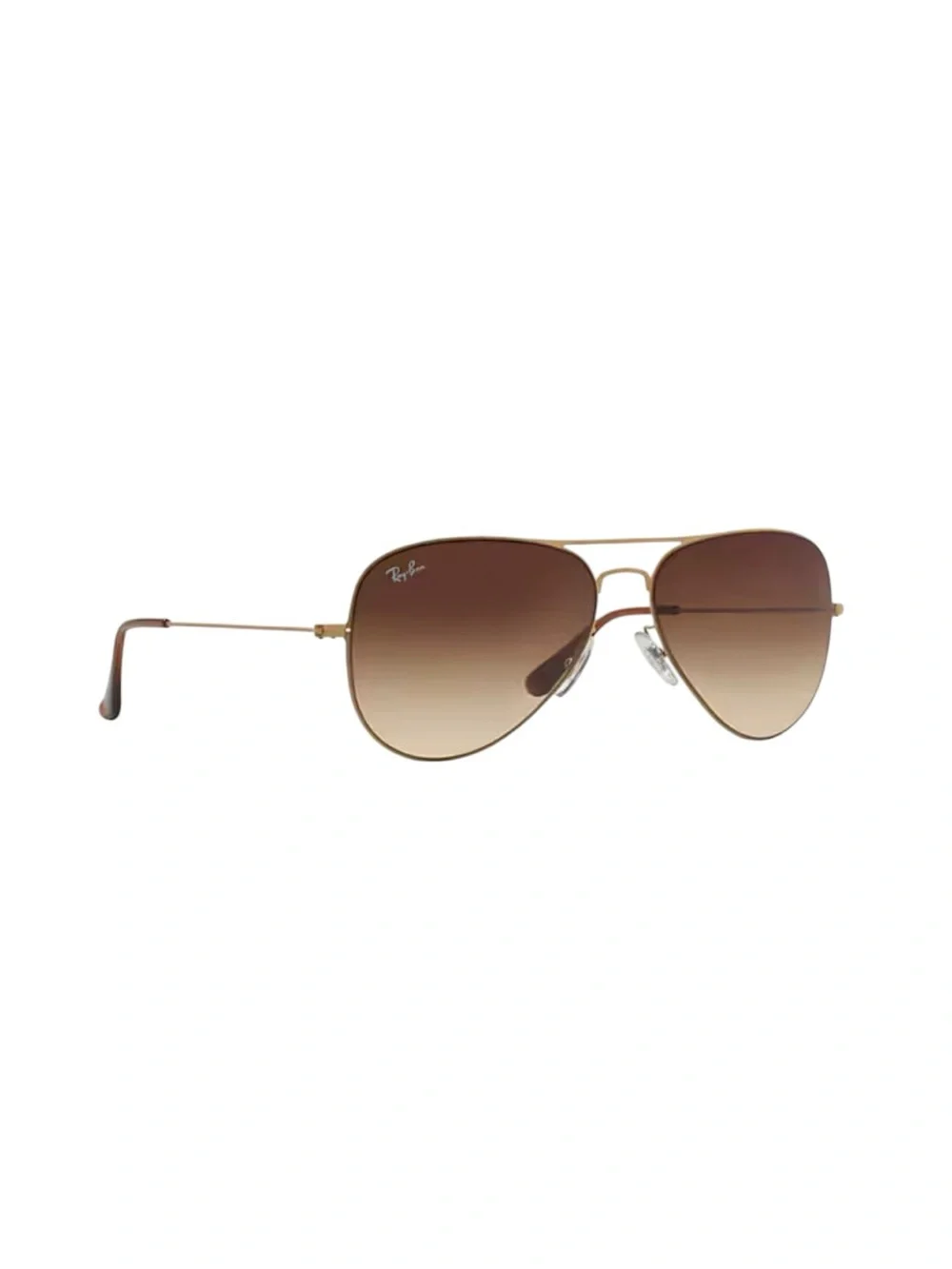 Ray-Ban RB 3513-M Aviator Flat Metal Matte Gold Men's Women's Aviator Frame